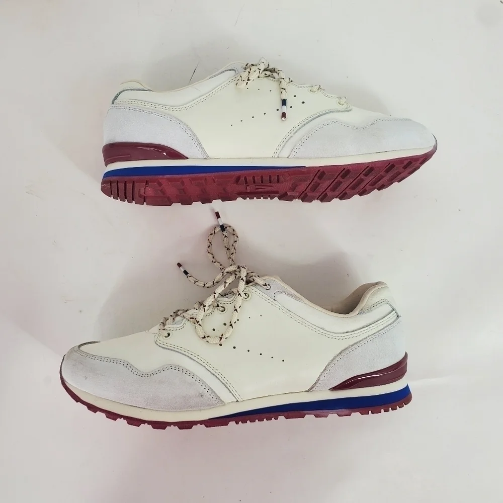 ABEO Aaliyah Casual Fashion Sneakers Women 10 Athletic Shoes White SAPW0051